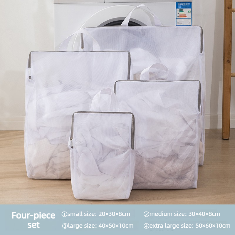 Fine Mesh Laundry Bag Set - 4 Pack