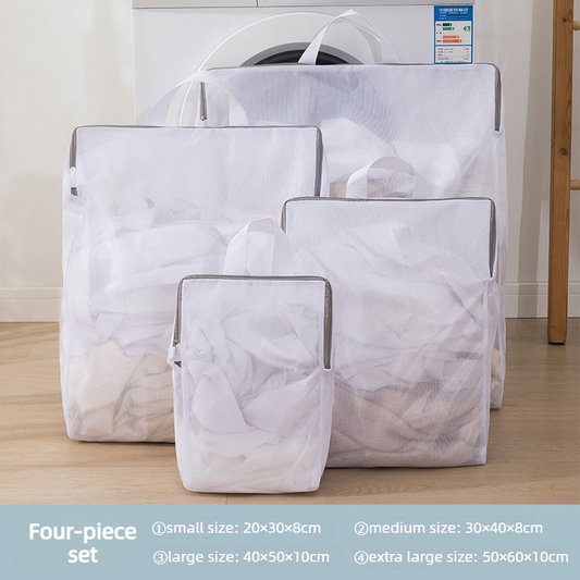 Fine Mesh Laundry Bag Set - 4 Pack