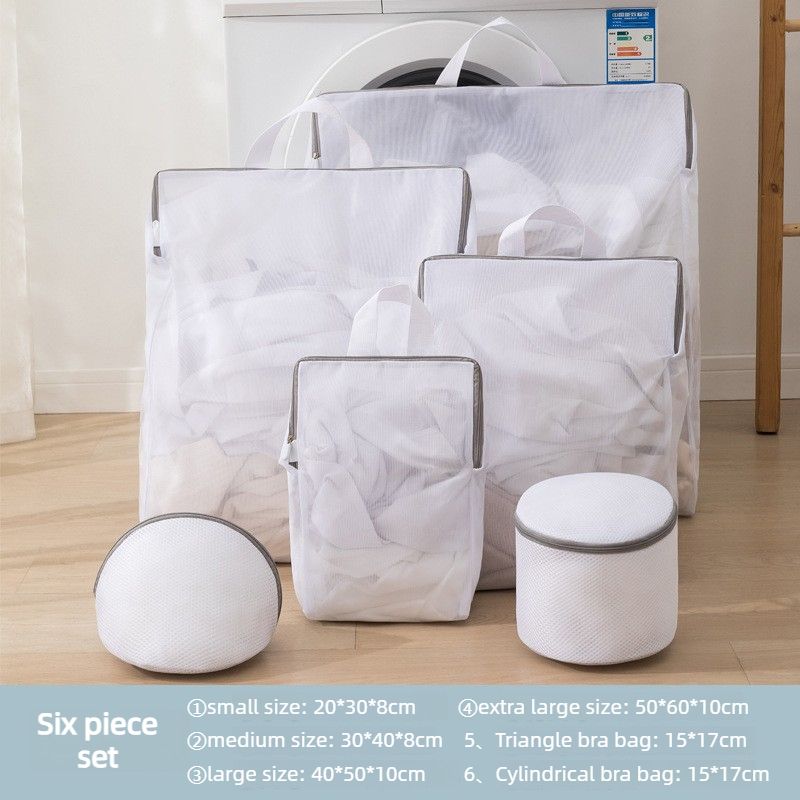 Fine Mesh Laundry Bag Set - 6 Pack