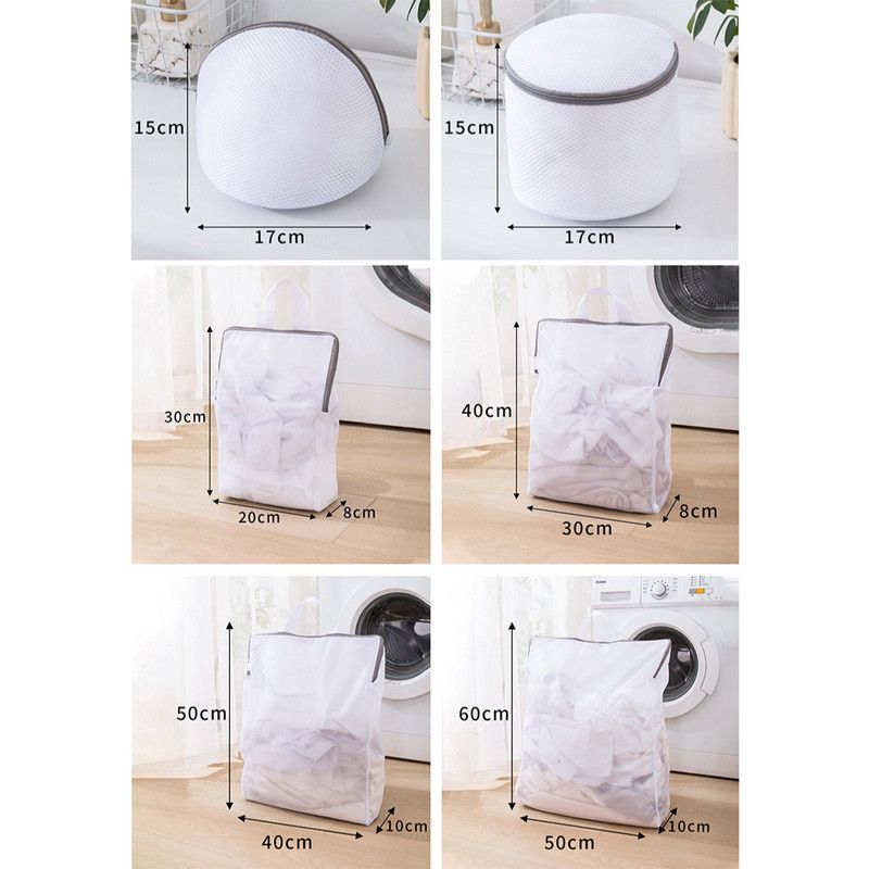 Fine Mesh Laundry Bag Set - 6 Pack