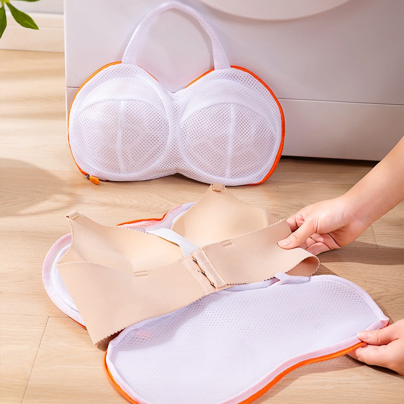3D Bra Laundry Wash Bag - Beige