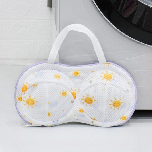 3D Bra Laundry Wash Bag - Off White