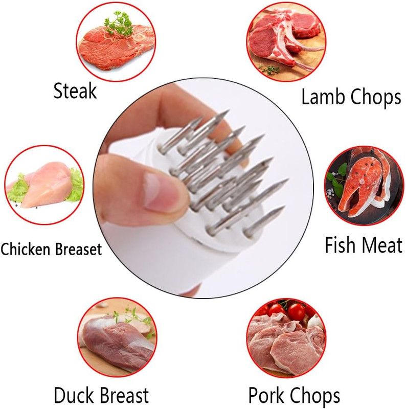 Stainless Steel Meat Tenderisers 2 Pack