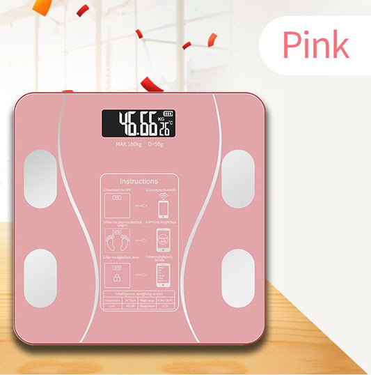 Smart Body Fat Scale - Pink