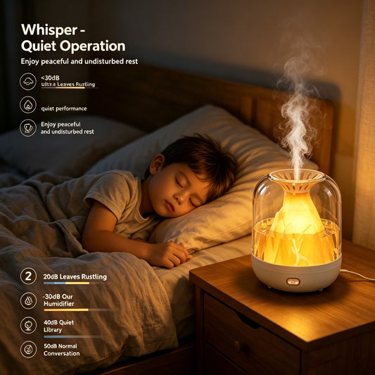 Volcano Flame Aroma Diffuser & Humidifier