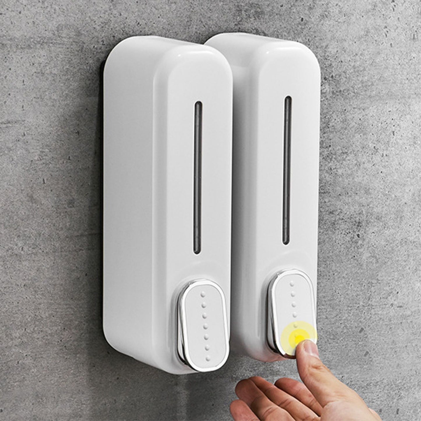 Wall-Mounted Soap Dispenser 300ml - White