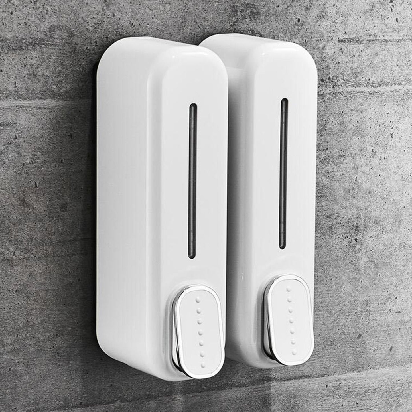 Wall-Mounted Soap Dispenser 300ml - White