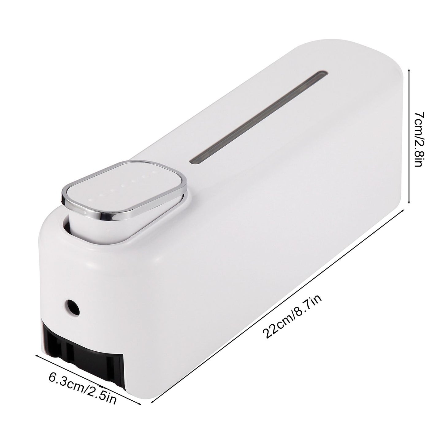 Wall-Mounted Soap Dispenser 300ml - White