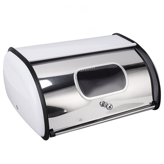 White Bread Bin with Window
