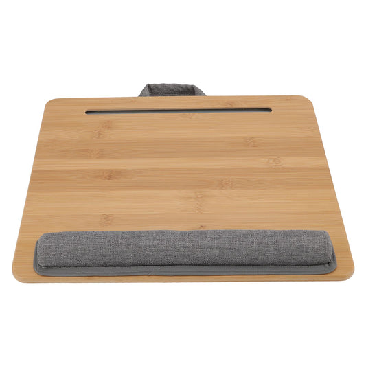 Bamboo Laptop Lap Desk with Cushion