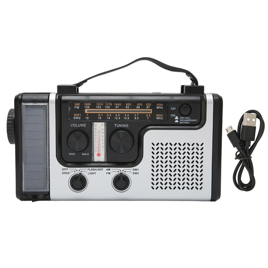 LED Hand Crank Emergency Radio