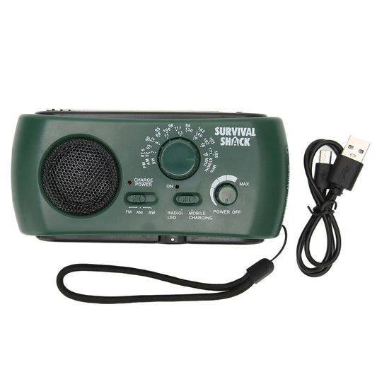 Portable Hand Crank Weather Radio