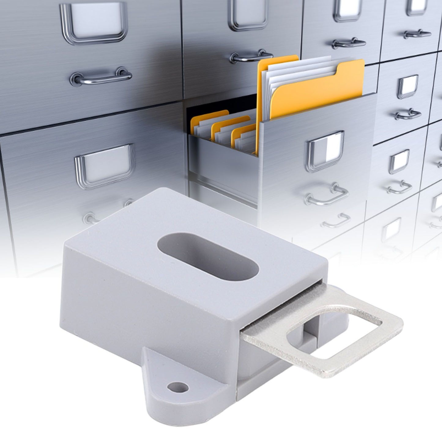 Electronic Cabinet Lock - 2 Unlocking Modes