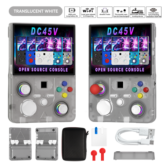 DC45V Retro Handheld Game Console - White