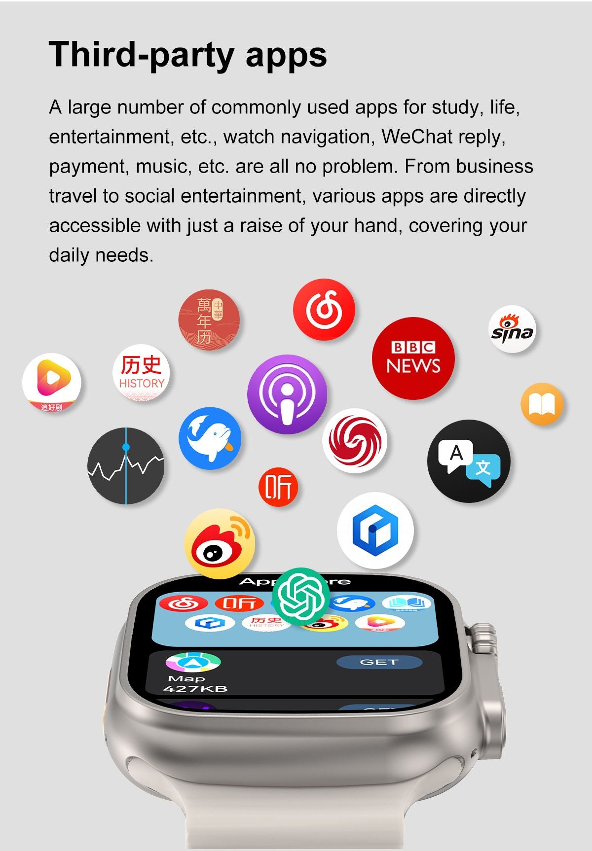 DT Ultra 4 Smart Watch - White