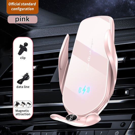 FJ22 Wireless Car Charger Mount - Pink