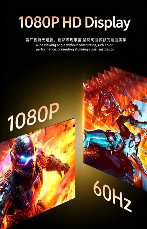 15.6-inch FHD Portable Monitor - 144Hz - Black
