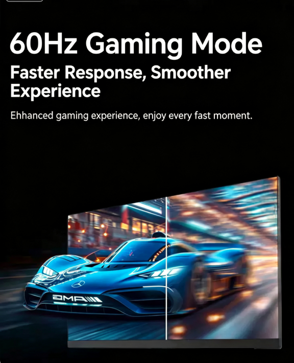 15.6-inch FHD Portable Monitor - 144Hz - Black