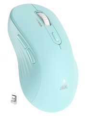 SM69 Dual-Mode Wireless Gaming Mouse - Green