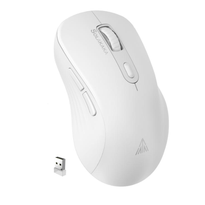 SM66 Dual-Mode Wireless Gaming Mouse - White