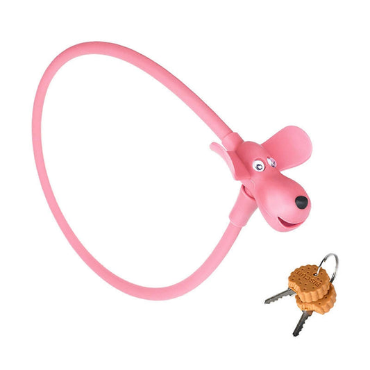 Bike Cable Lock - pink