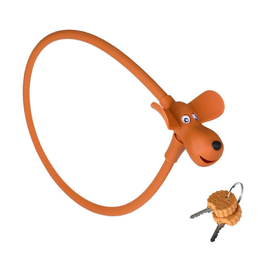 Bike Cable Lock - brown