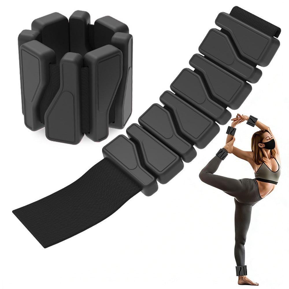 Black Adjustable Weighted Wrist Bands