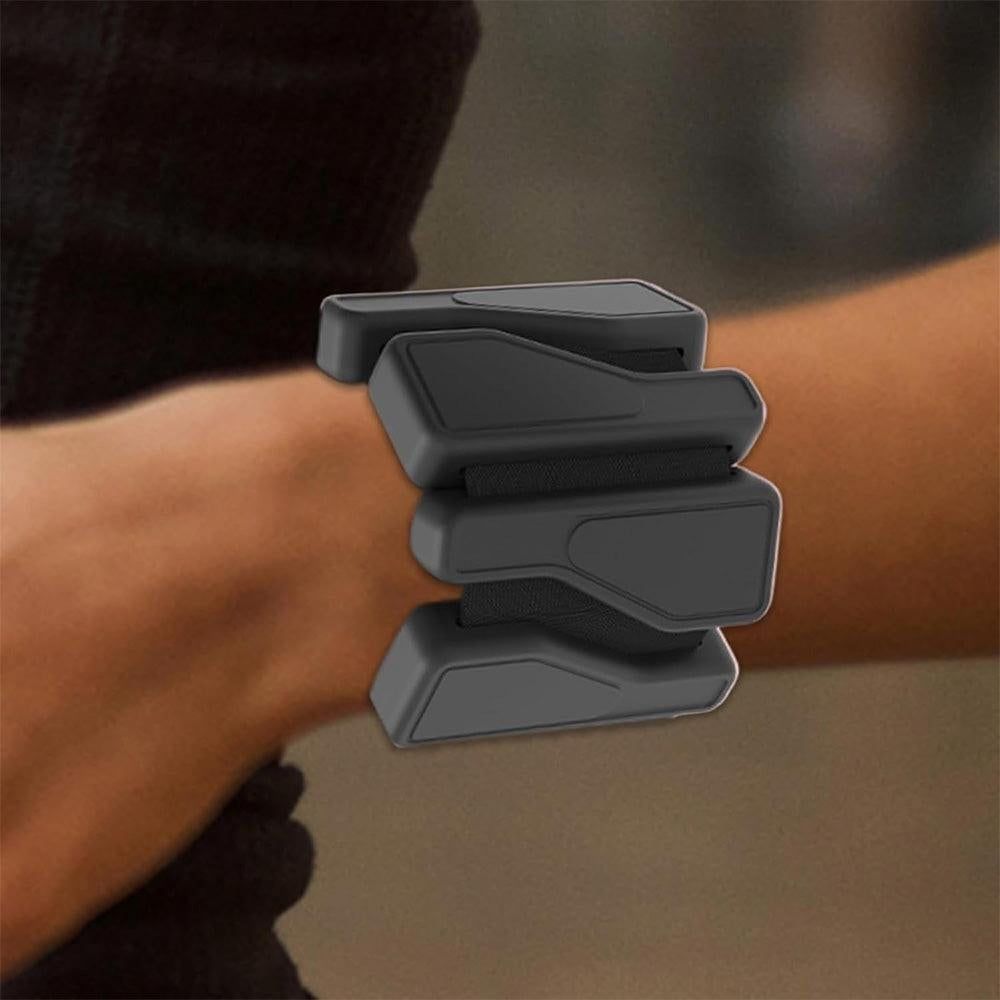 Black Adjustable Weighted Wrist Bands