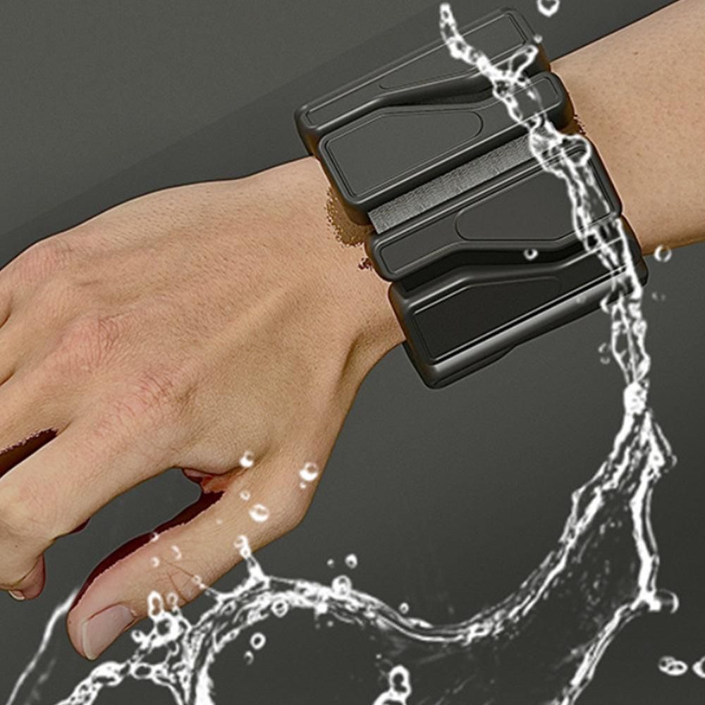 Black Adjustable Weighted Wrist Bands