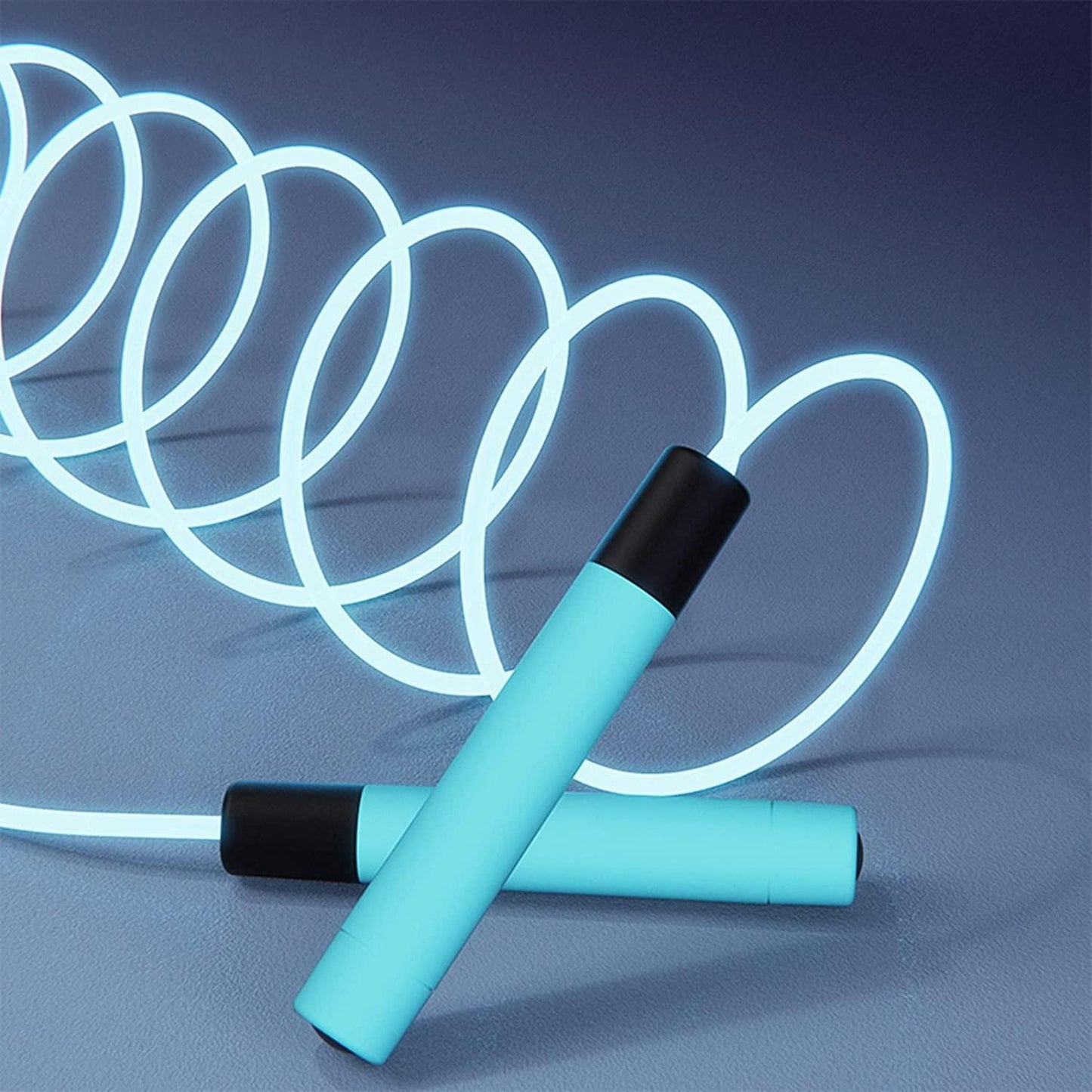 LED Skipping Rope 2.8m - Blue