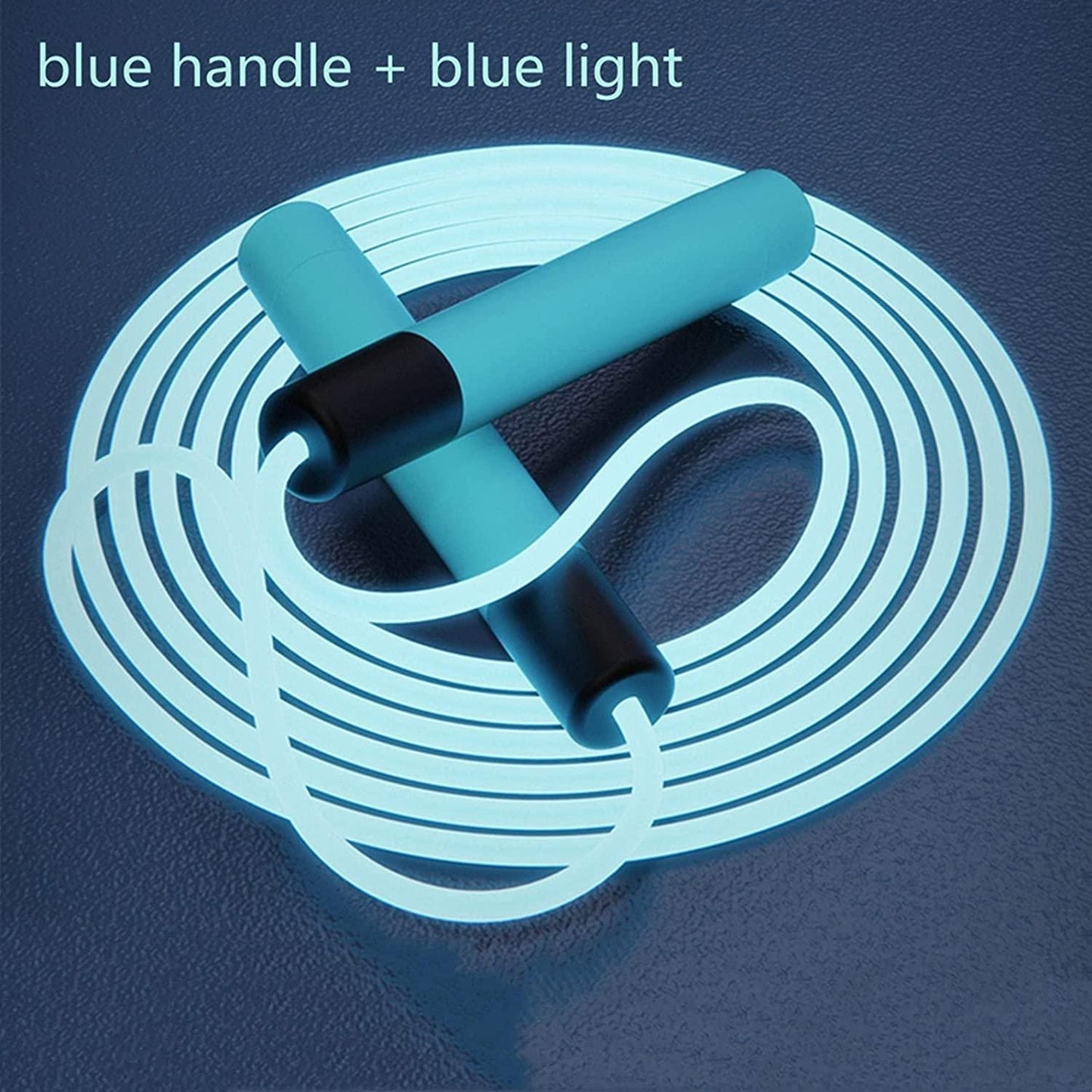 LED Skipping Rope 2.8m - Blue