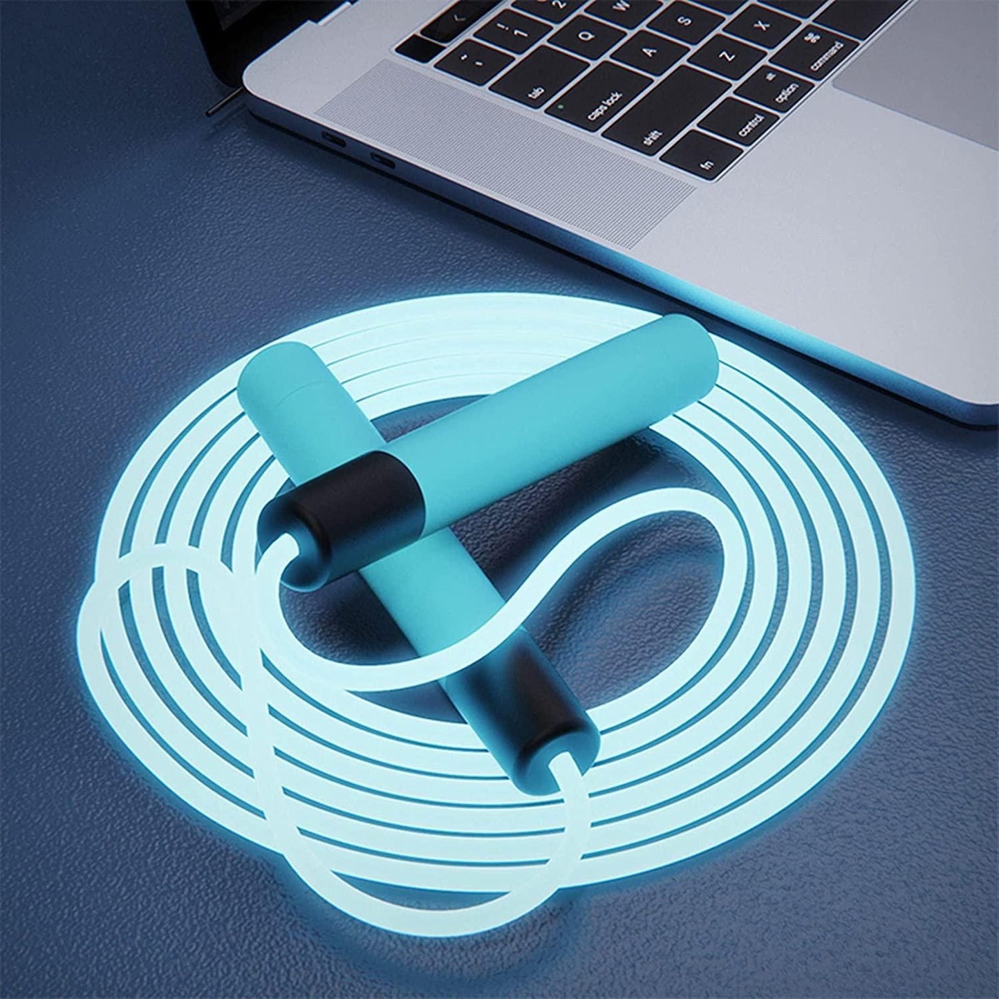LED Skipping Rope 2.8m - Blue
