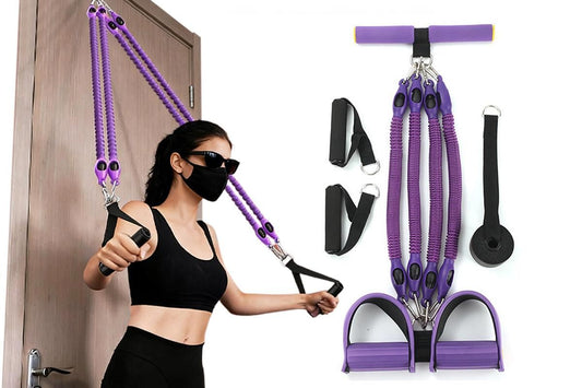 4-Tube Resistance Band Pedal Puller