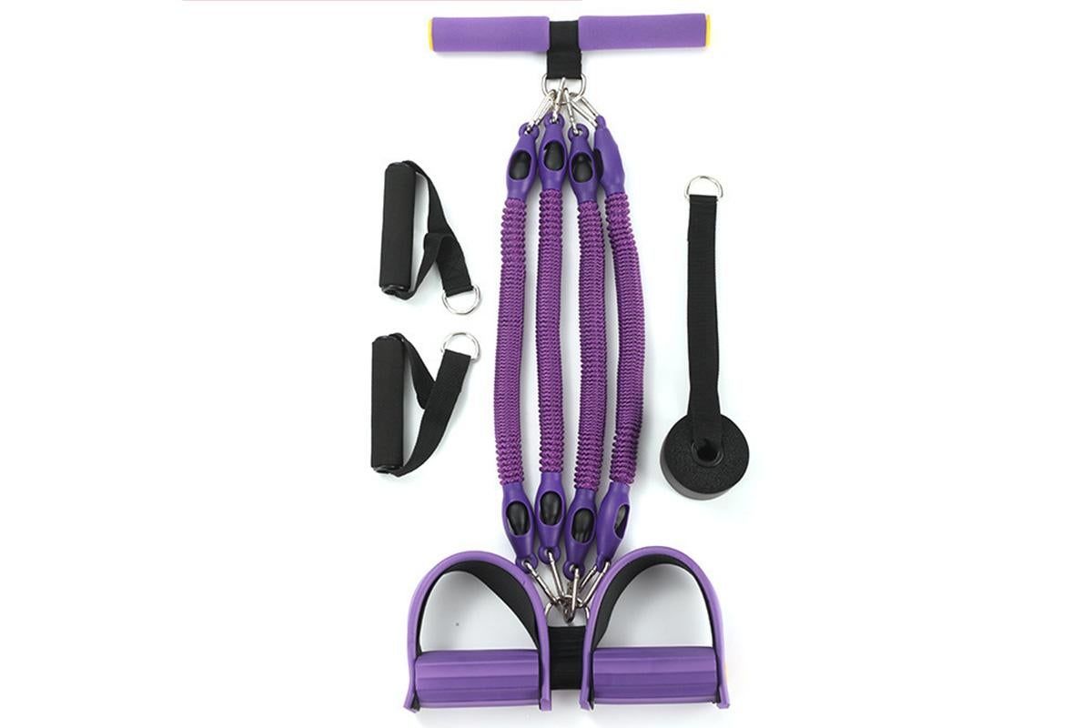 4-Tube Resistance Band Pedal Puller