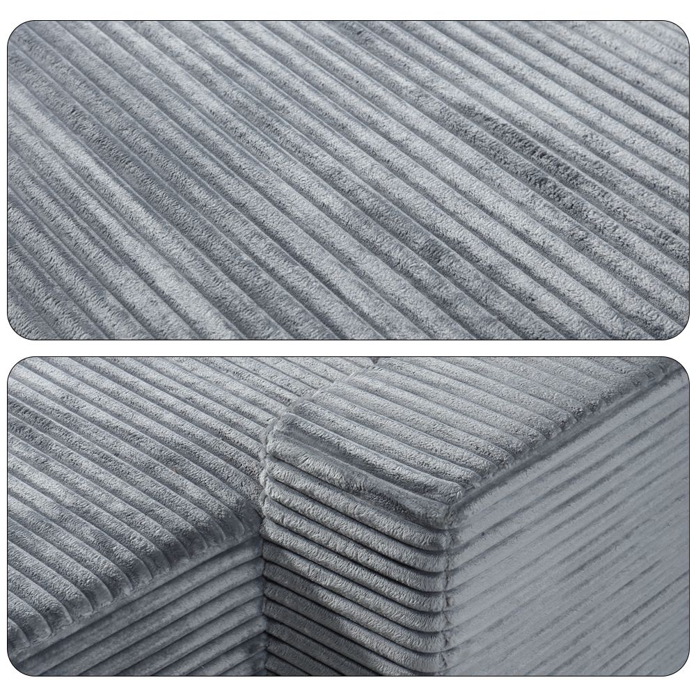 Modern Modular Sofa - Dark Grey