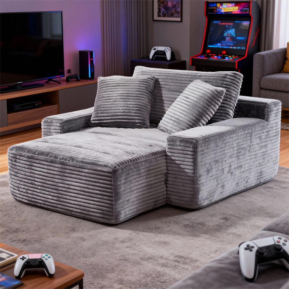 Modern Modular Sofa - Dark Grey