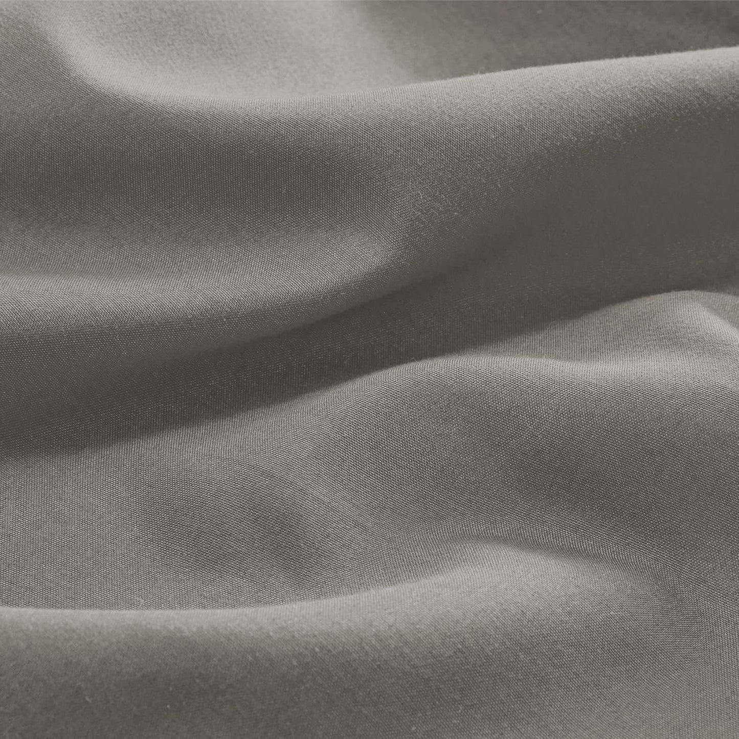 2000TC Hotel Quality Fitted Sheets - 2 Piece Fitted Sheets  -Breathable Bedding - Wrinkle, Fade, Stain Resistant- 16inch/40cm Deep Pocket Fitted Bed Sheets-Wrinkle and Fade Resistant,(Grey,King Single)