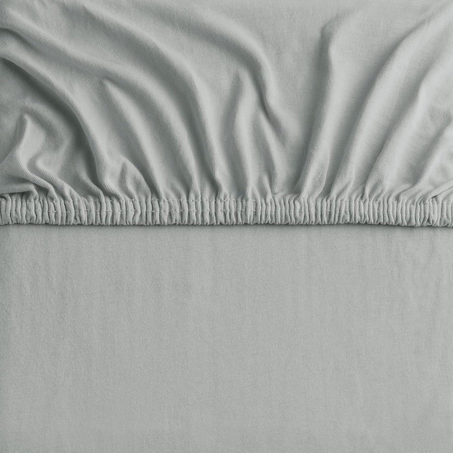 2 Piece Fitted Sheet Set - Silver Grey Double