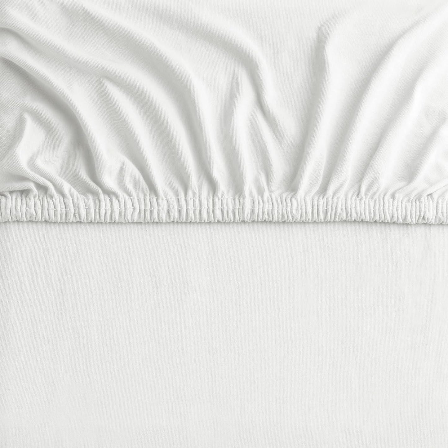 2 Piece Fitted Sheet Set - White Queen