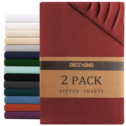 2 Piece Fitted Sheet Set - Red Queen