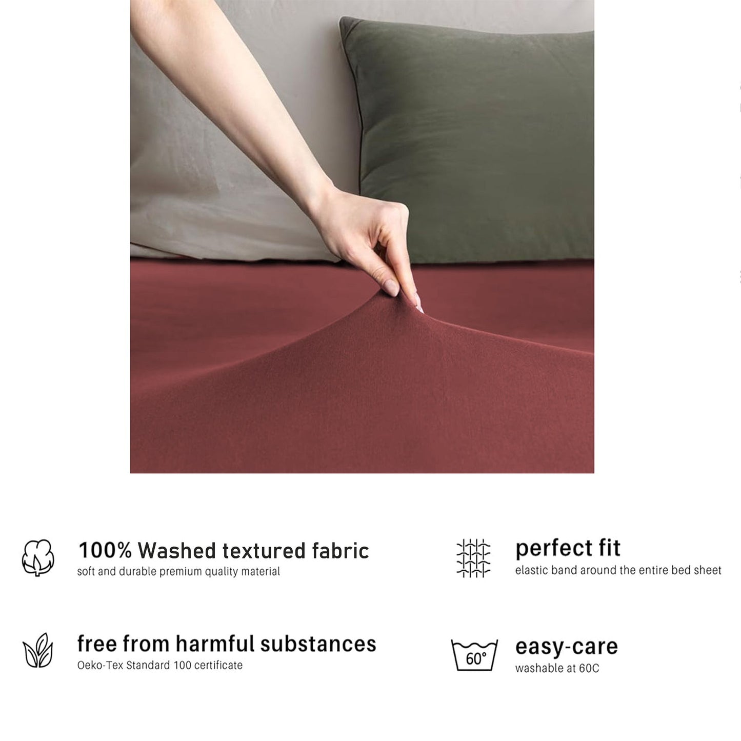 2 Piece Fitted Sheet Set - Red Queen