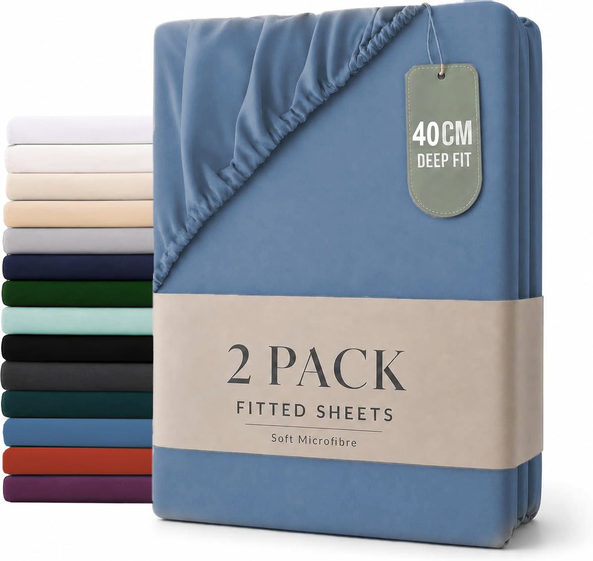 2 Piece Fitted Sheet Set - Ocean Queen