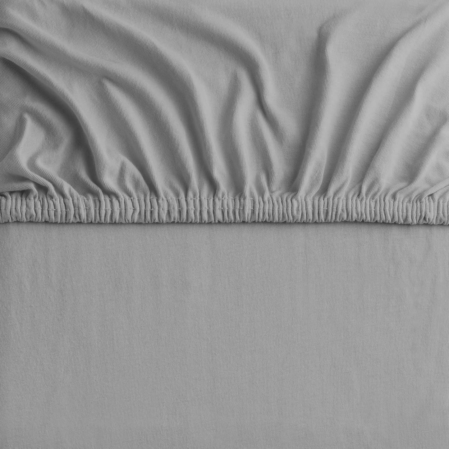 2 Piece Fitted Sheet Set - Grey Single