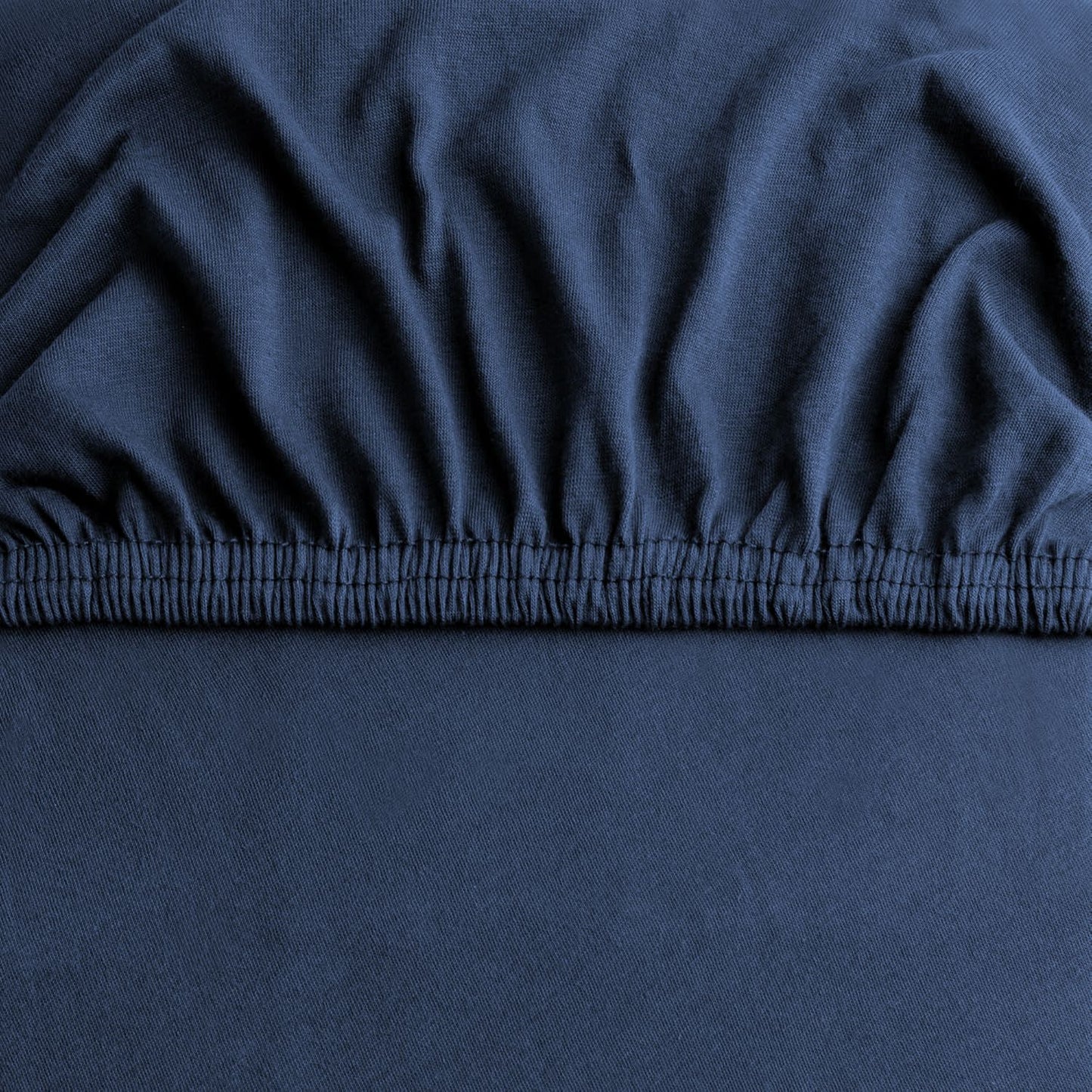2 Piece Fitted Sheet Set - Navy Super King