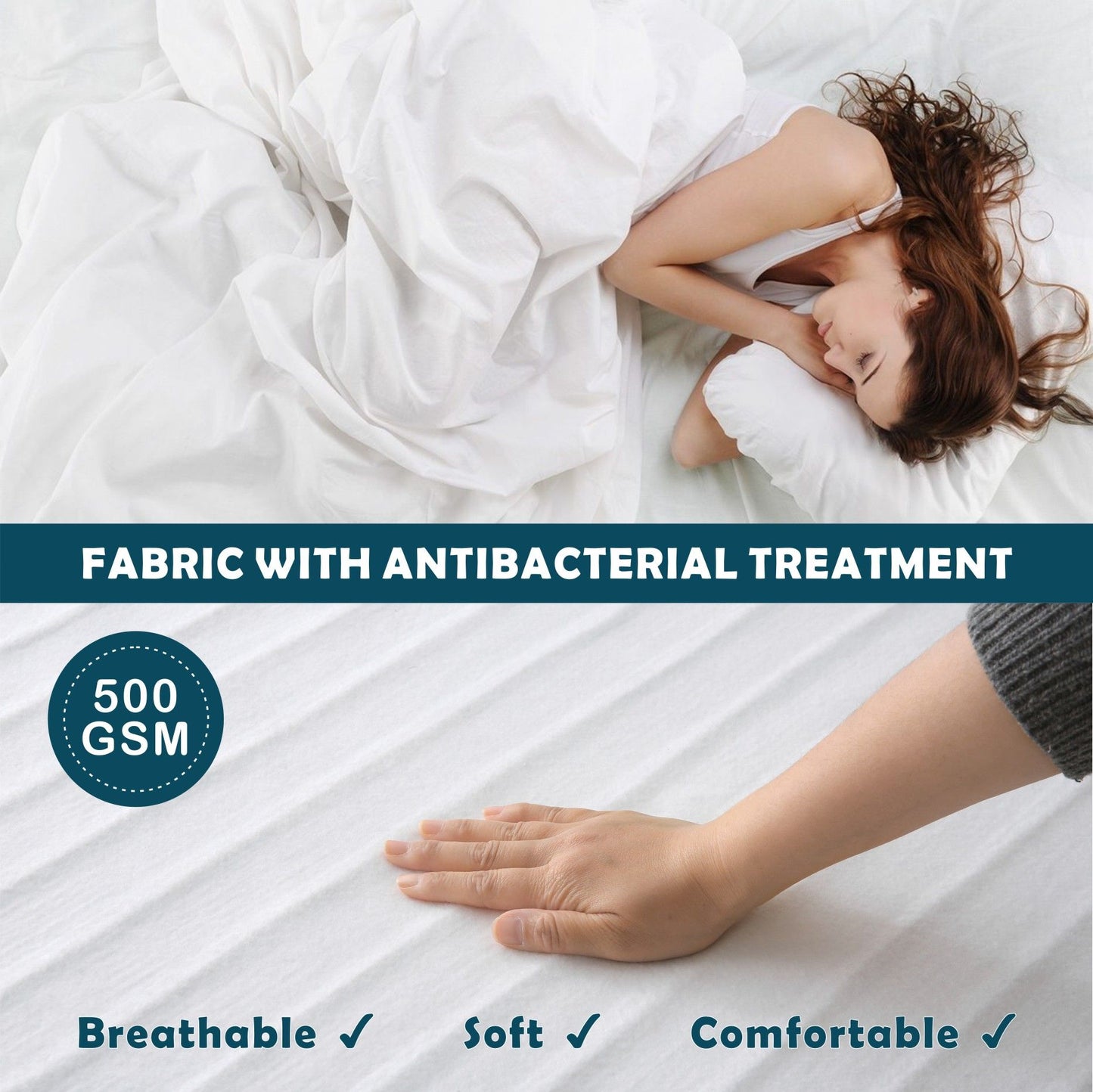 Electric Heated Mattress Pad - King