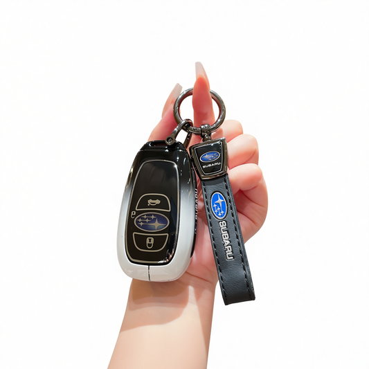 Subaru Key Cover - Gradient Black & White