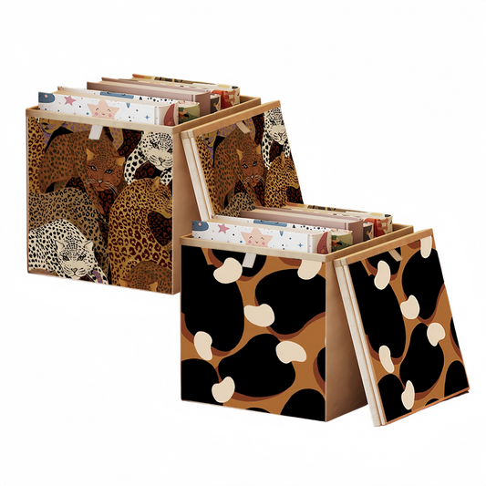 Collapsible Storage Bins - Patterned