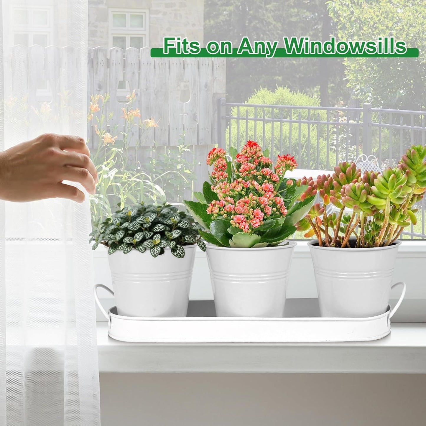 Indoor Herb Planter Kit - White