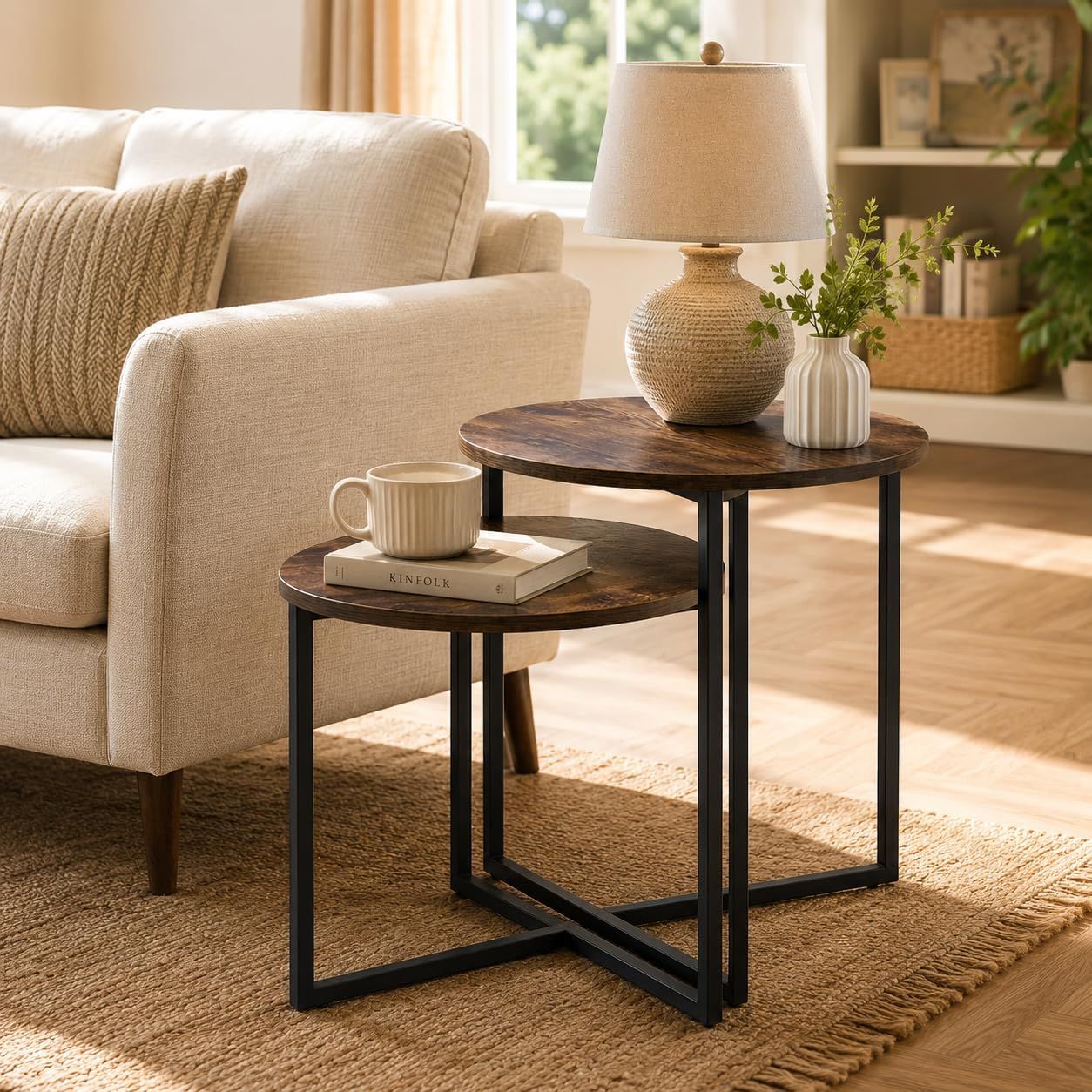 Nesting Side Tables Set of 2