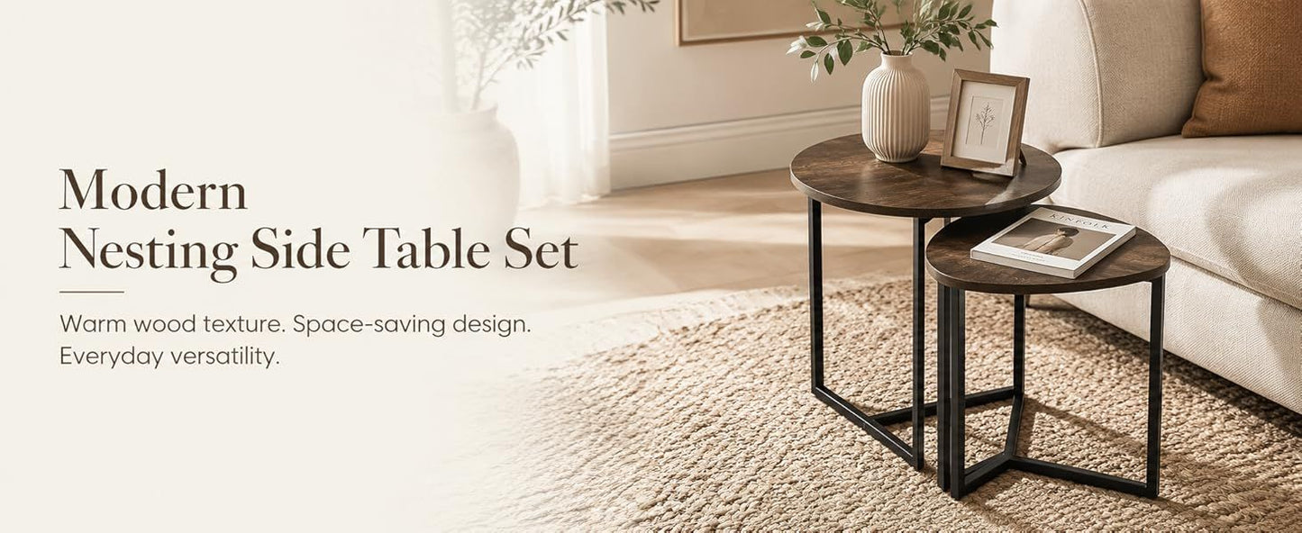 Nesting Side Tables Set of 2